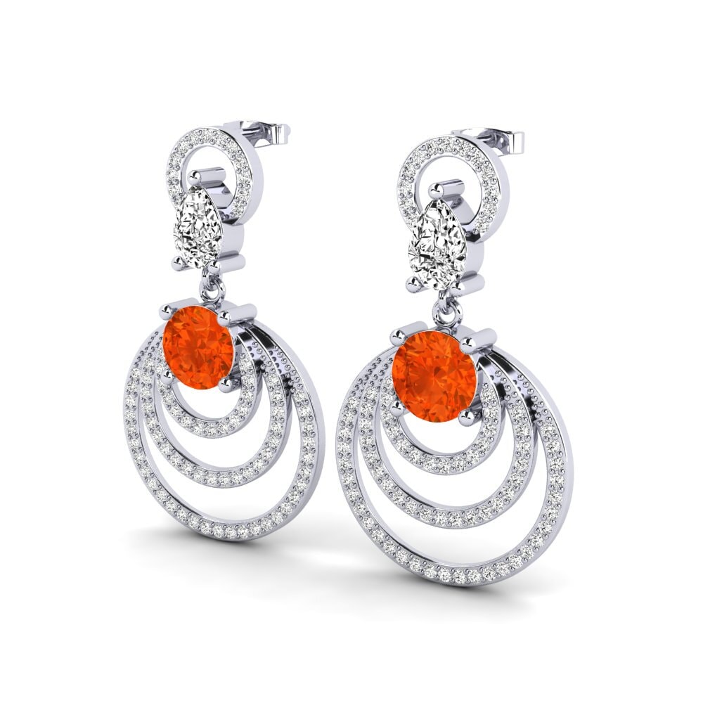 Fire-Opal Women's Earring Marita