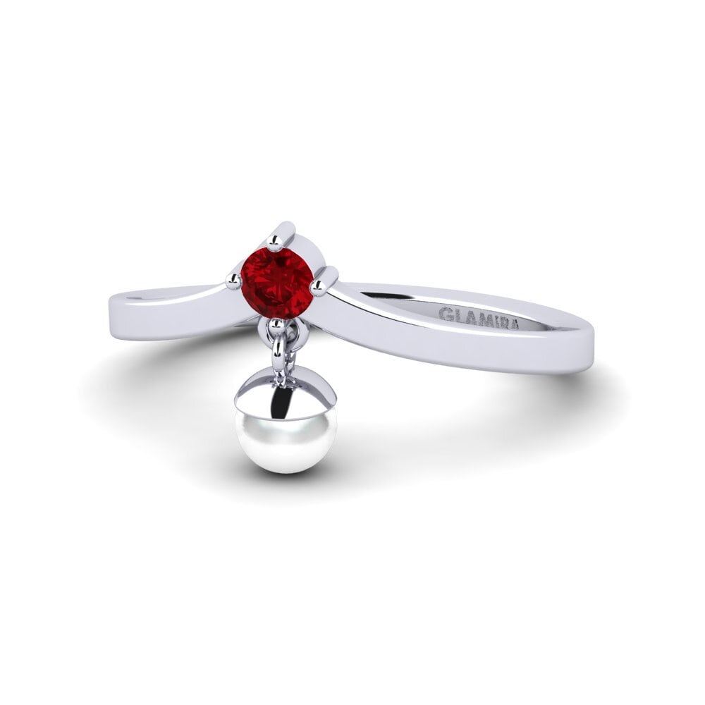 Circonita Roja Anillo Markos