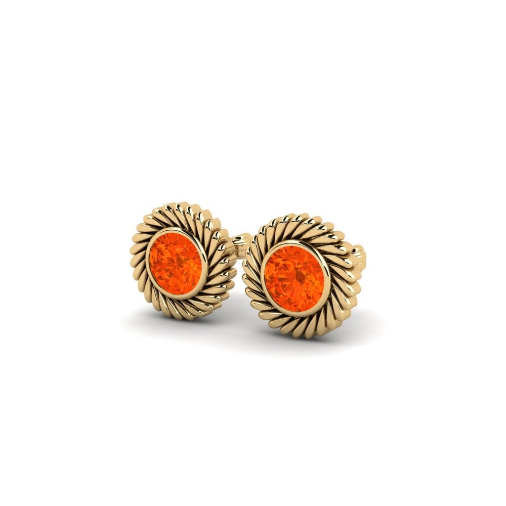 Opale de Feu Boucle d'oreille femme Marleny