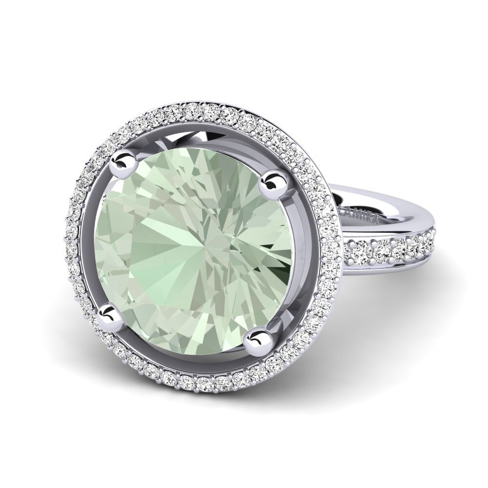 Green Amethyst Ring Marnisha