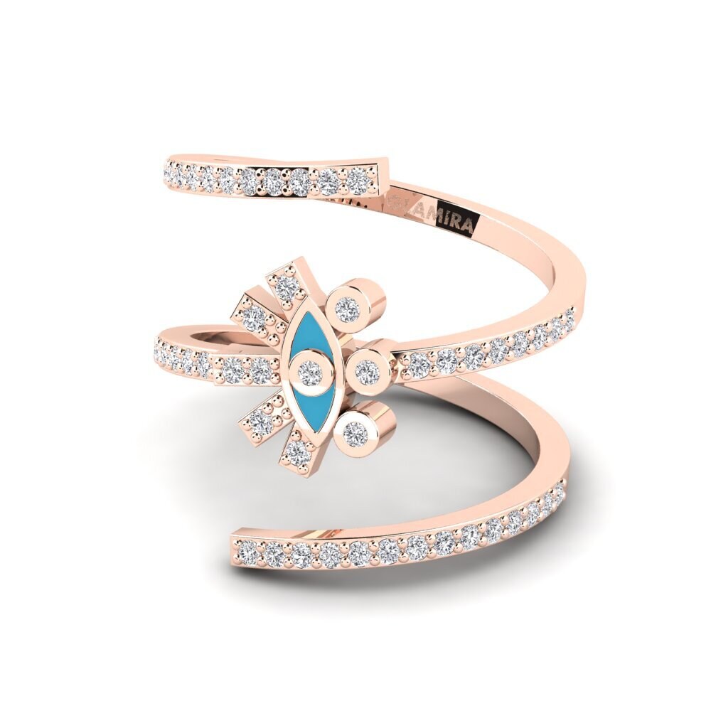 18ct Rose Gold Ring Marsyas