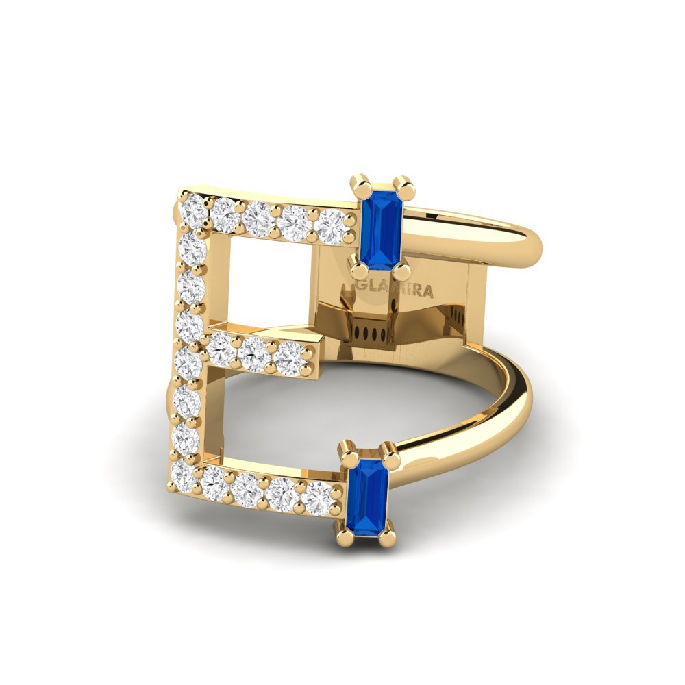 Dark Blue Zirconia SYLVIE Ring Martox - E