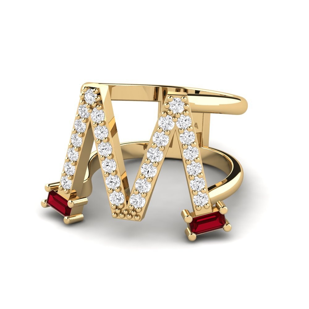Red Zirconia SYLVIE Ring Martox - M