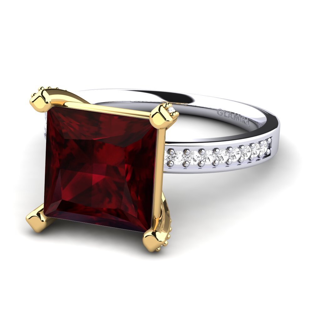18ct White / Yellow Gold Ring Martoya