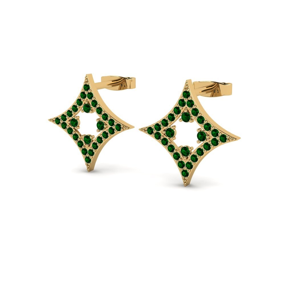Green Zirconia Earring Martyn