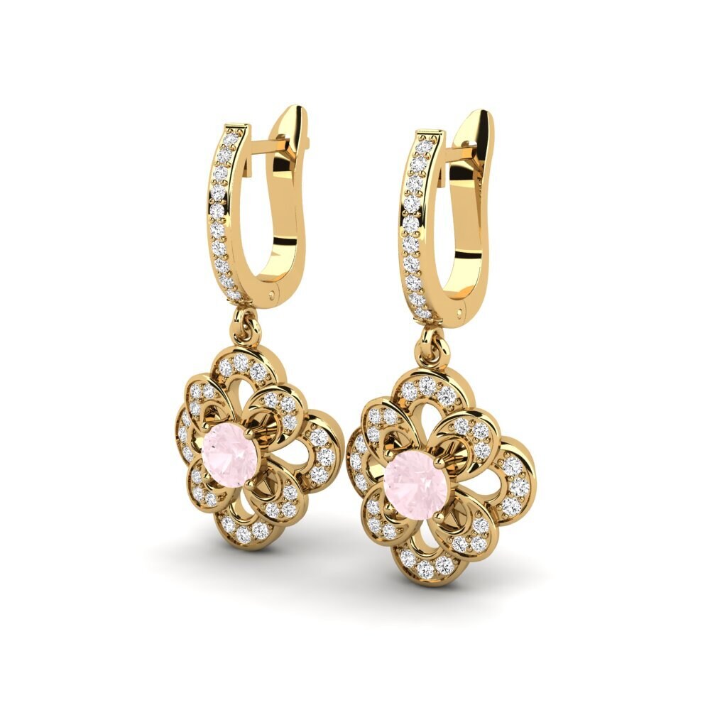 Rose Quartz Women's Earring Marusya
