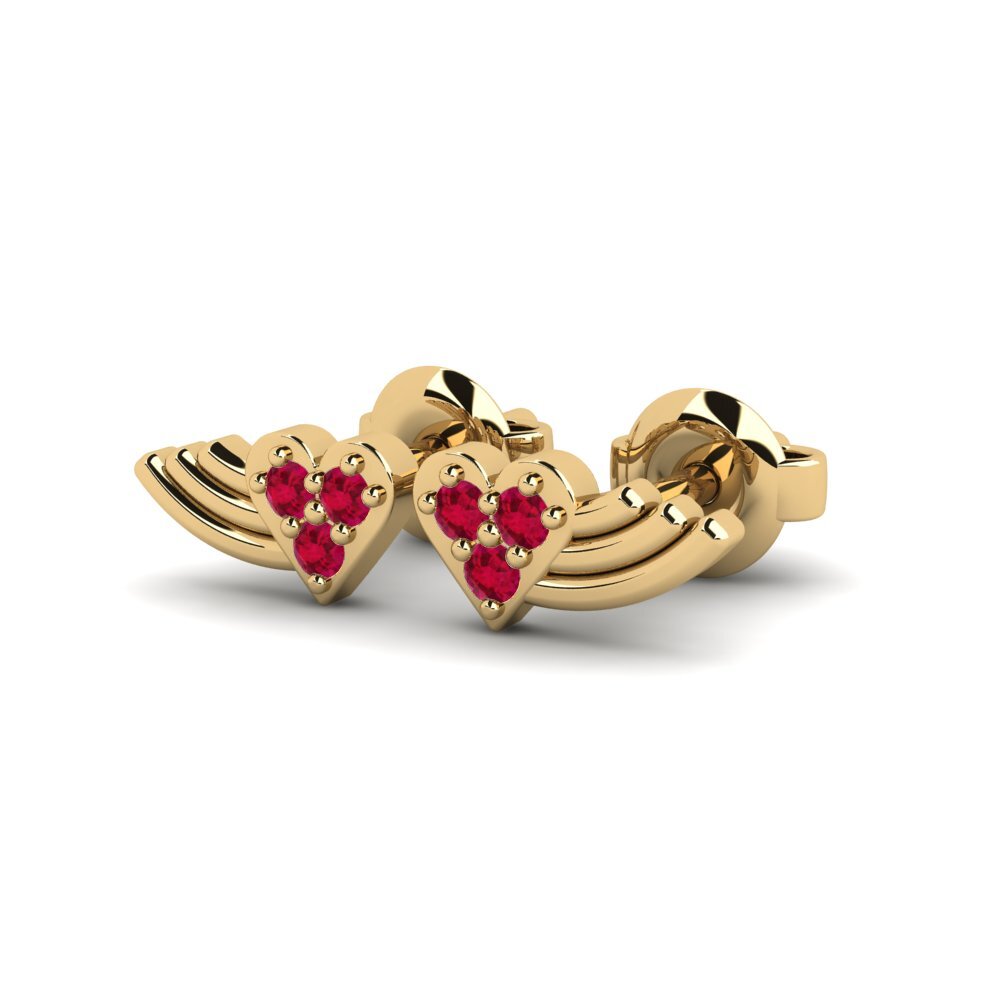 Ruby Kid's Earring Maruva