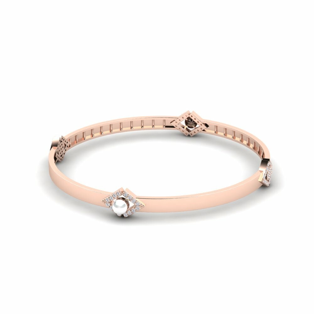 18k Oro Rosa Brazalete de mujer Maselan
