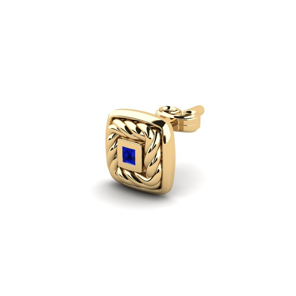 Princesse Saphir Boucle d'oreille homme Mashid