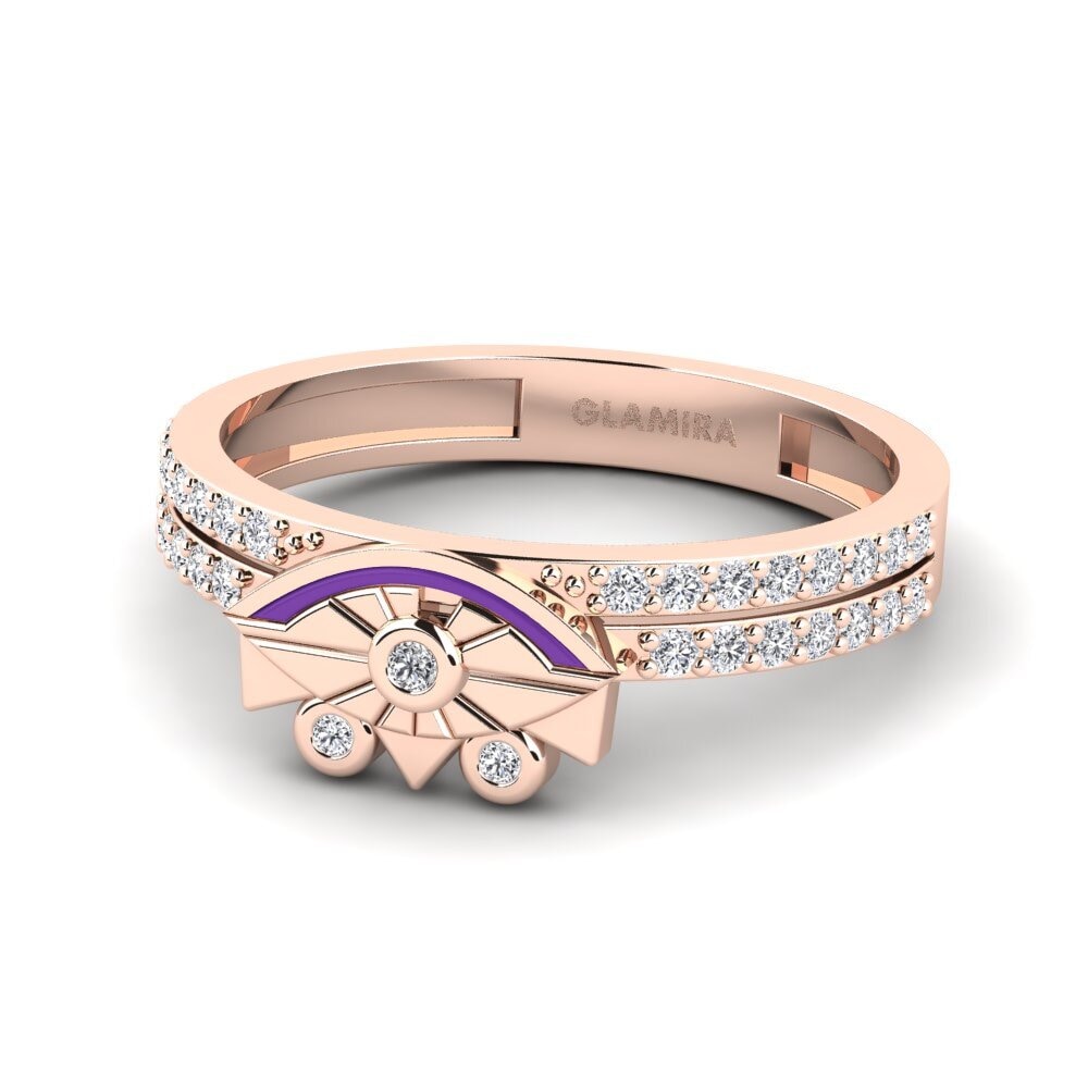 9ct Rose Gold Ring Matagofie