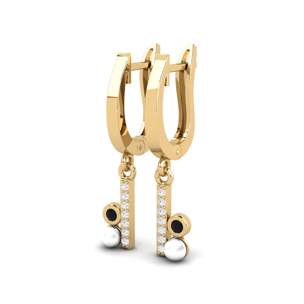 Black Sapphire Women's Earring Matamis