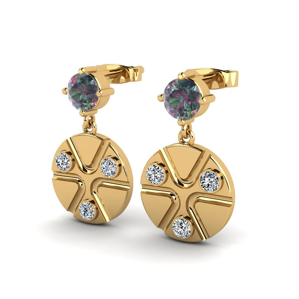 Mystic Topaz Women's Earring Mateu