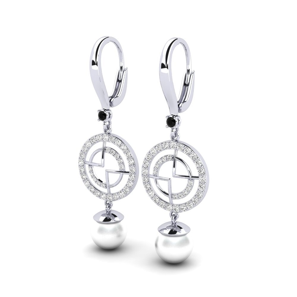 Black Onyx Women's Earring Matrijon