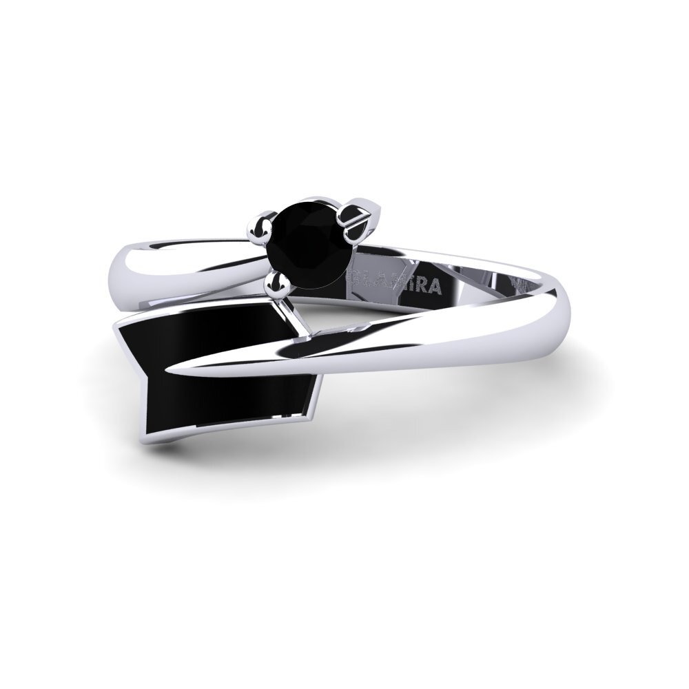 Black Sapphire Ring Mattella