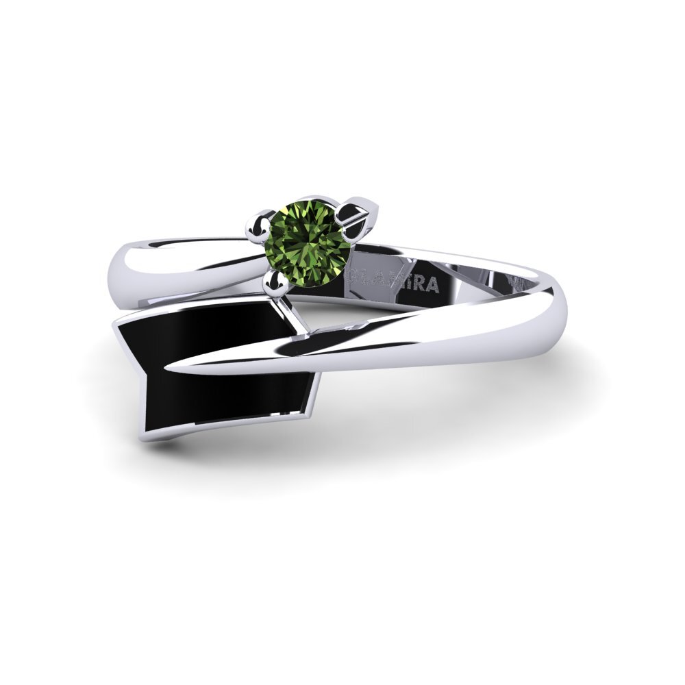 Grüner Saphir Ring Mattella