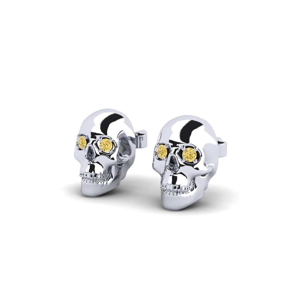 Yellow Diamond Women's Earring Matteo