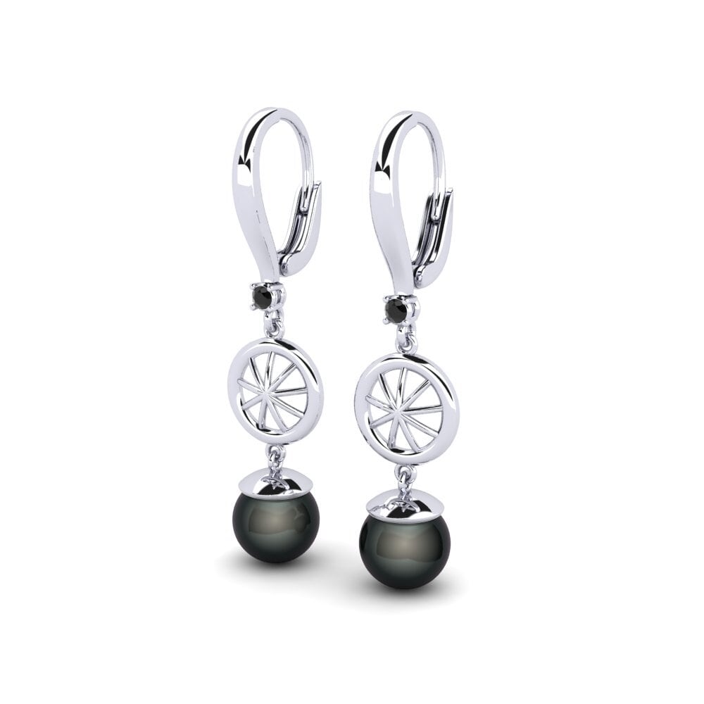 Black Sapphire Women's Earring Maturiyej