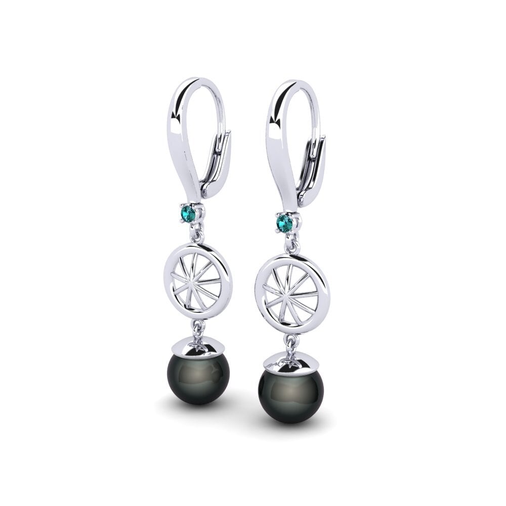Blue Diamond Women's Earring Maturiyej