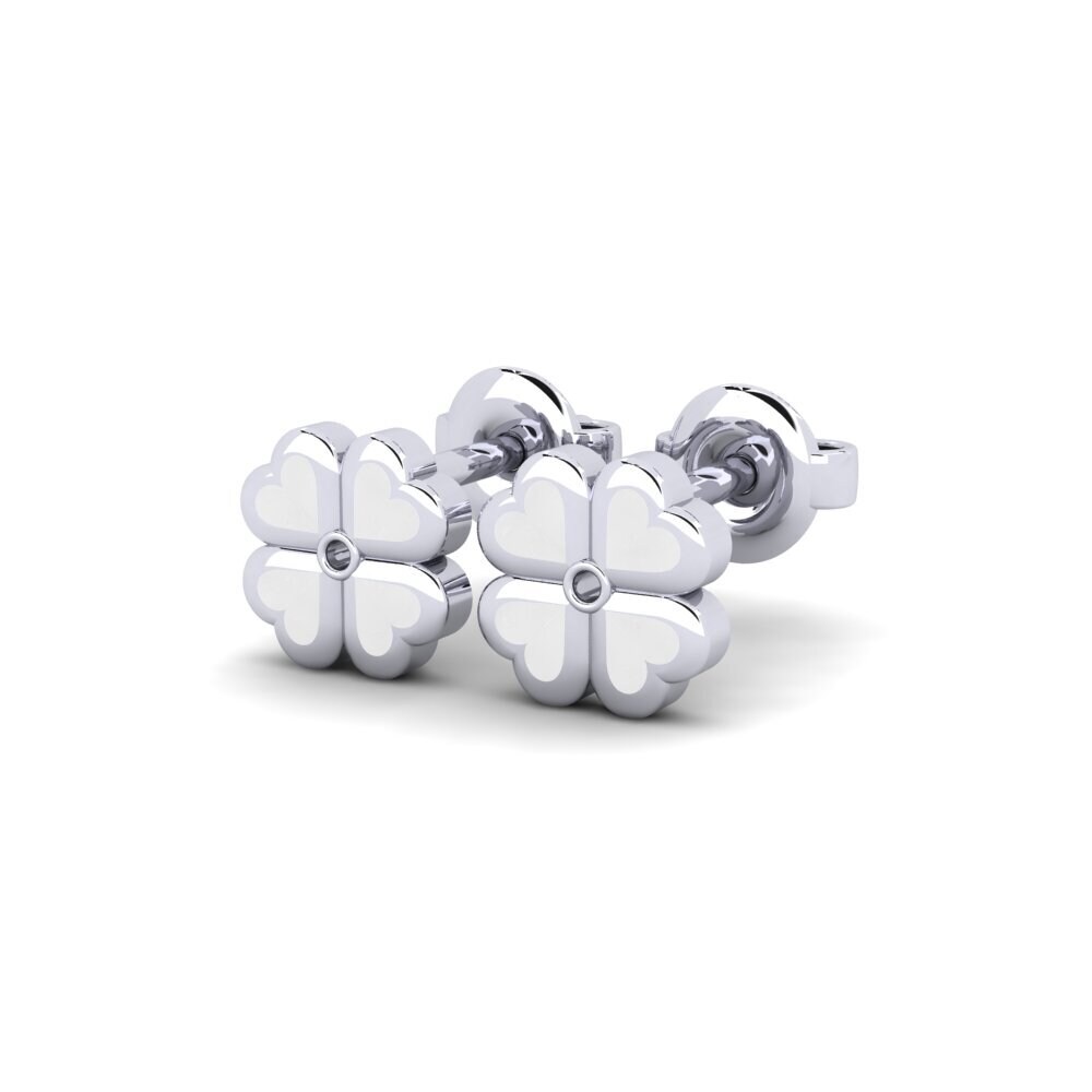 950 Platinum Kid's Earring Mava