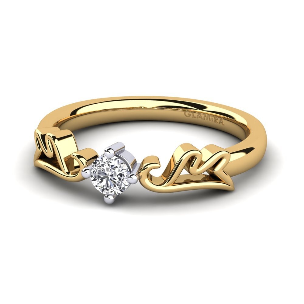 Diamond Engagement Ring Maya 0.16 crt
