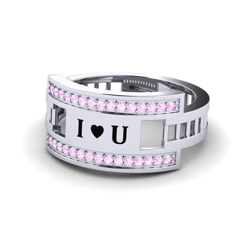 Pink Sapphire Ring Mazie