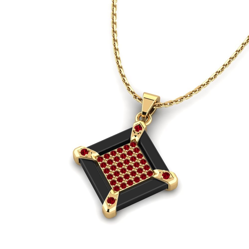 Circonita Roja Colgante de Mujer Mcburry