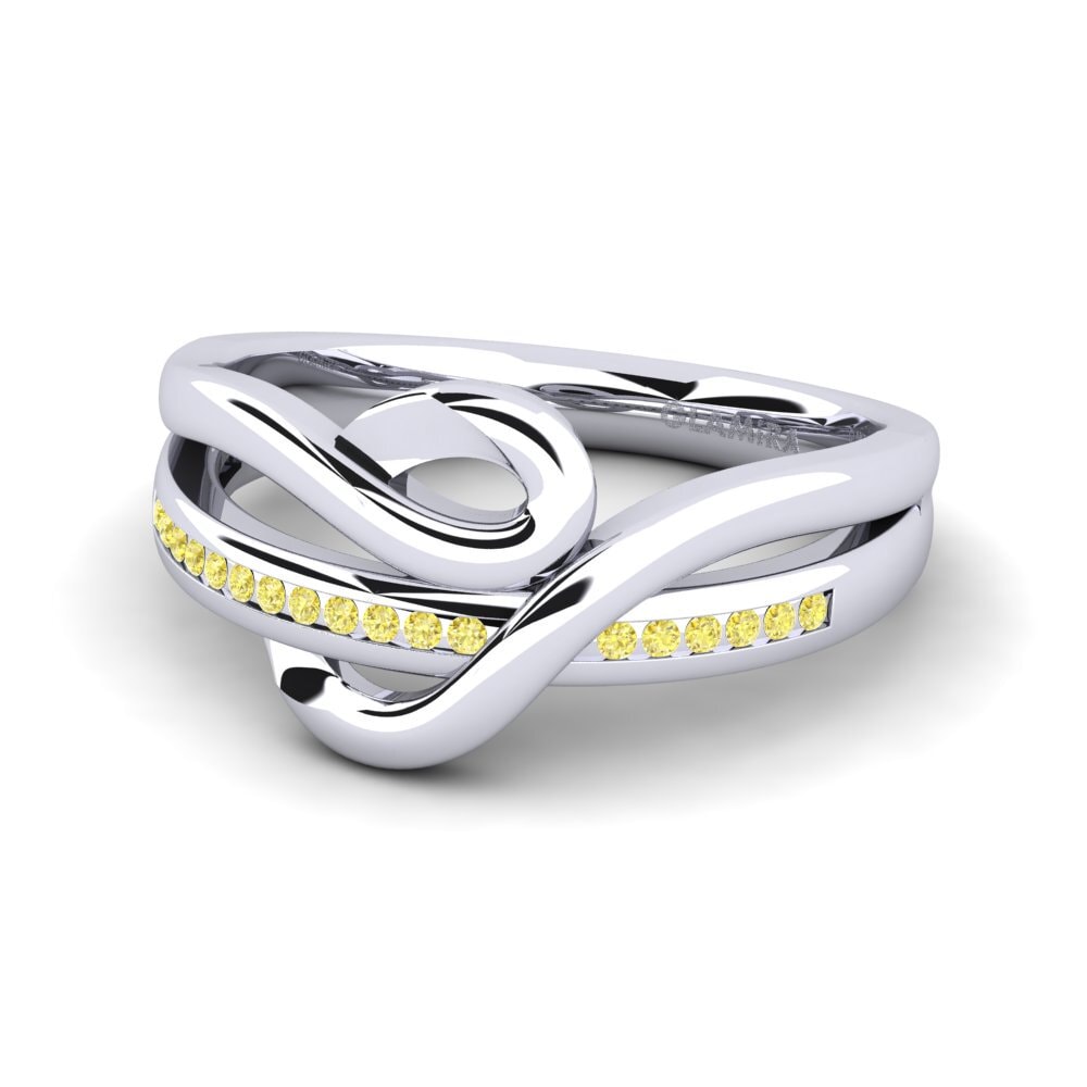 Yellow Sapphire Ring Melaine