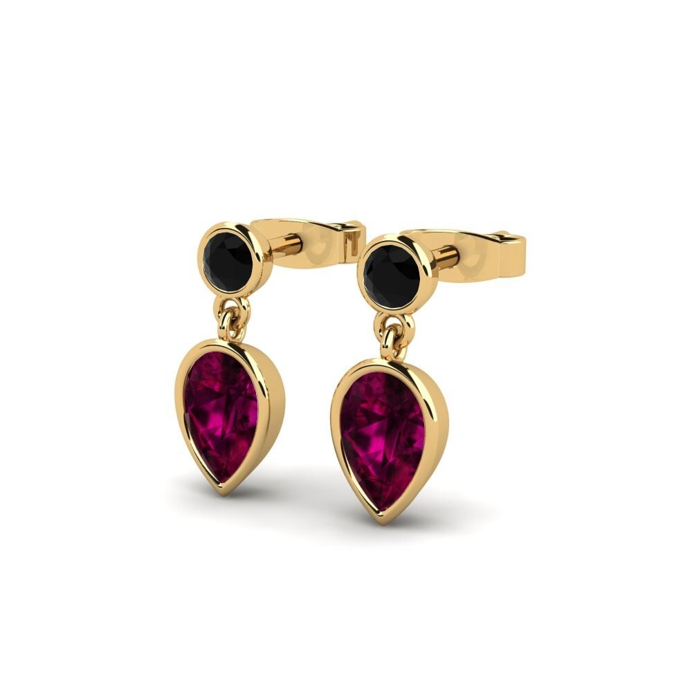 Rhodolite Garnet Women's Earring Meleni