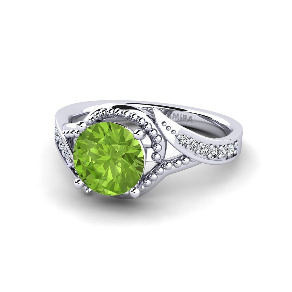 Peridot Women's Ring Memeald