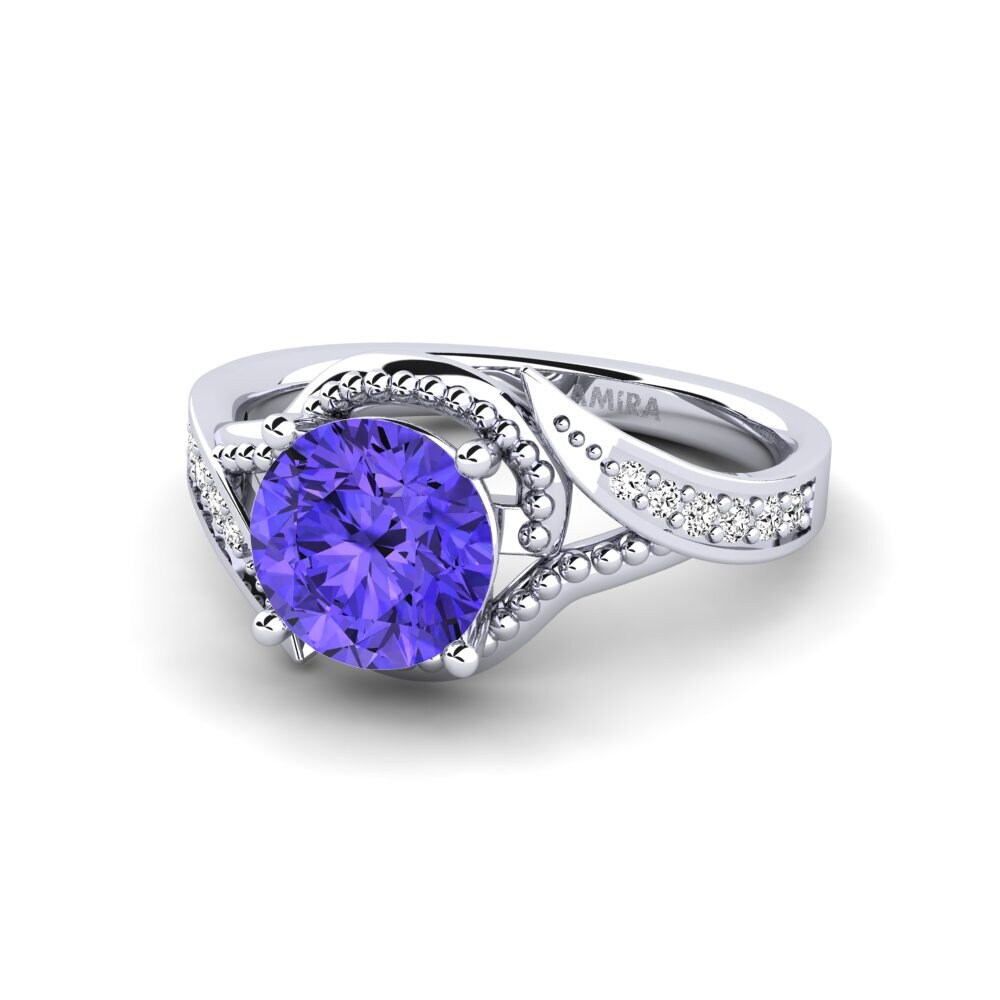 Tanzanita Anillo de Mujer Memeald