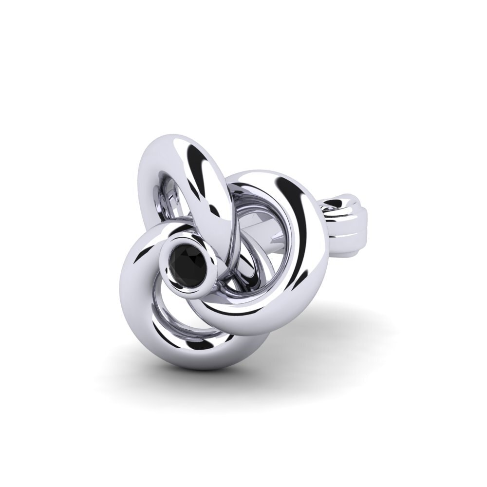 Black Onyx Men's Earring Abartena