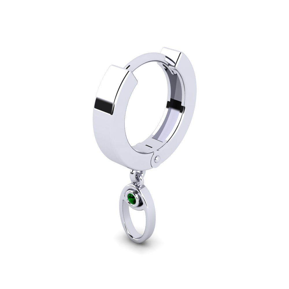 Circonita Verde Pendiente para hombre Argali