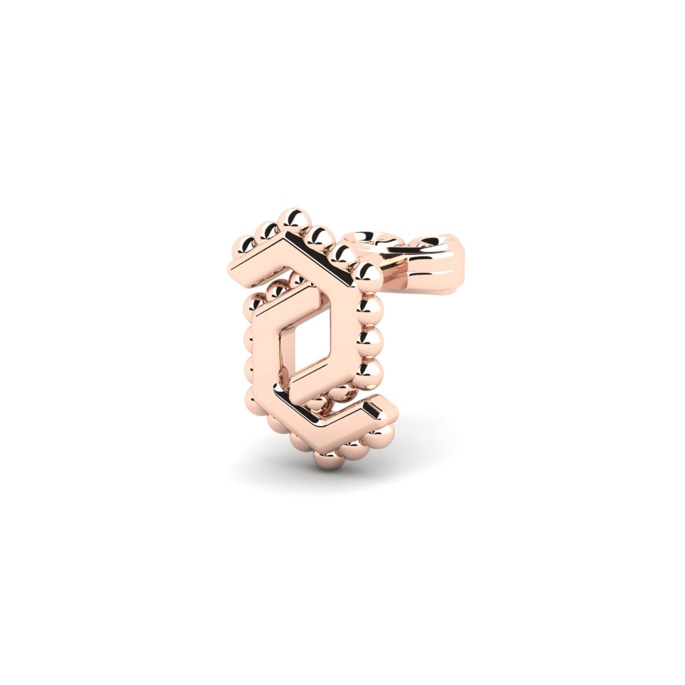 9ct Rose Gold Men's Earring Cholla