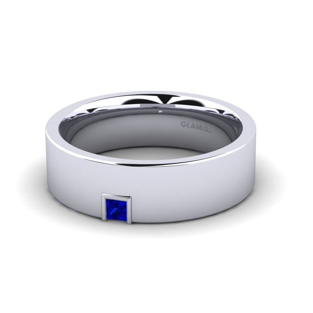Zafiro Anillo de Hombre Silent Approval