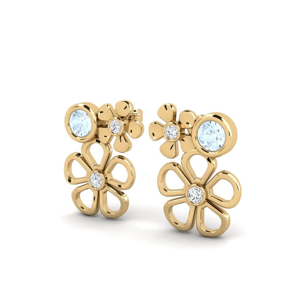 Aquamarine Women's Earring Menad