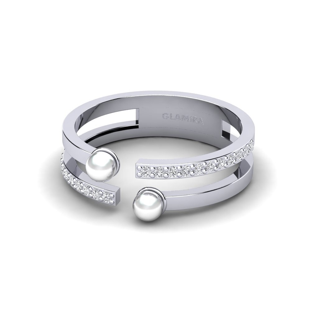 14k White Gold Ring Mengen