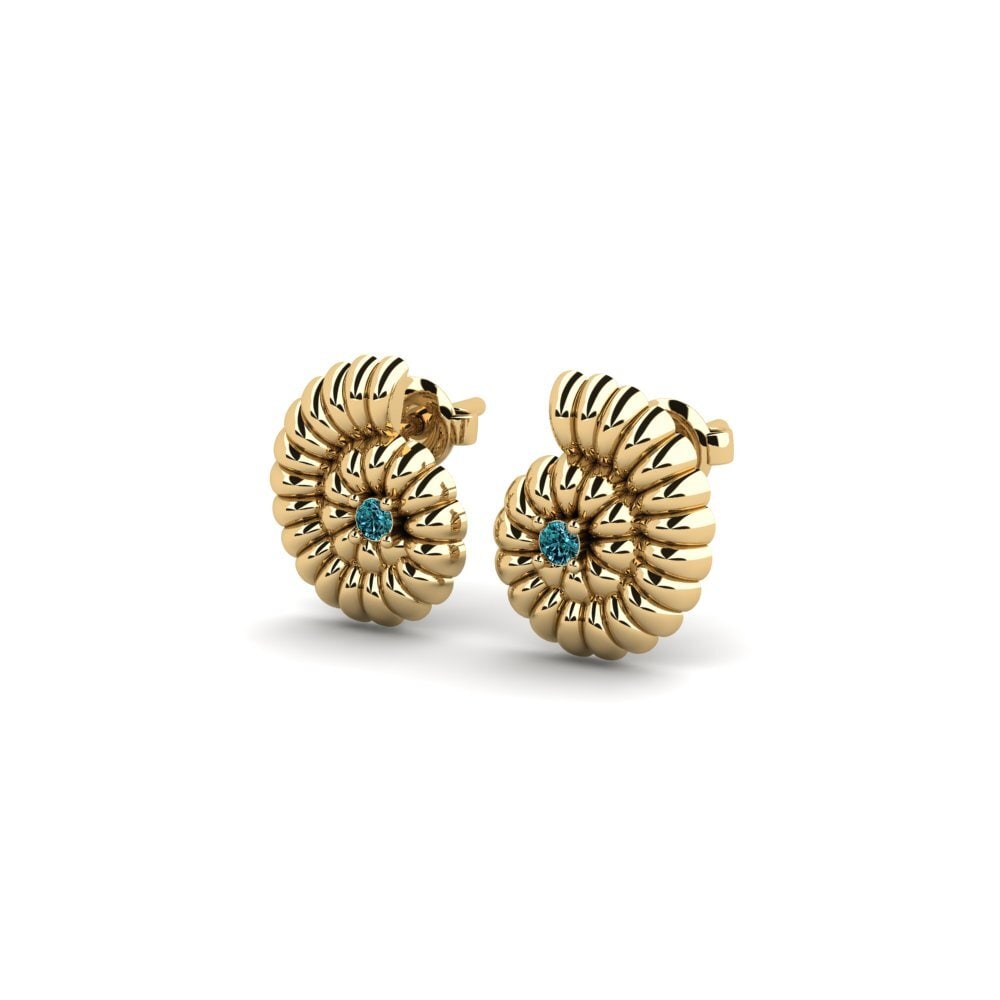 Blue Diamond Women's Earring Menheka