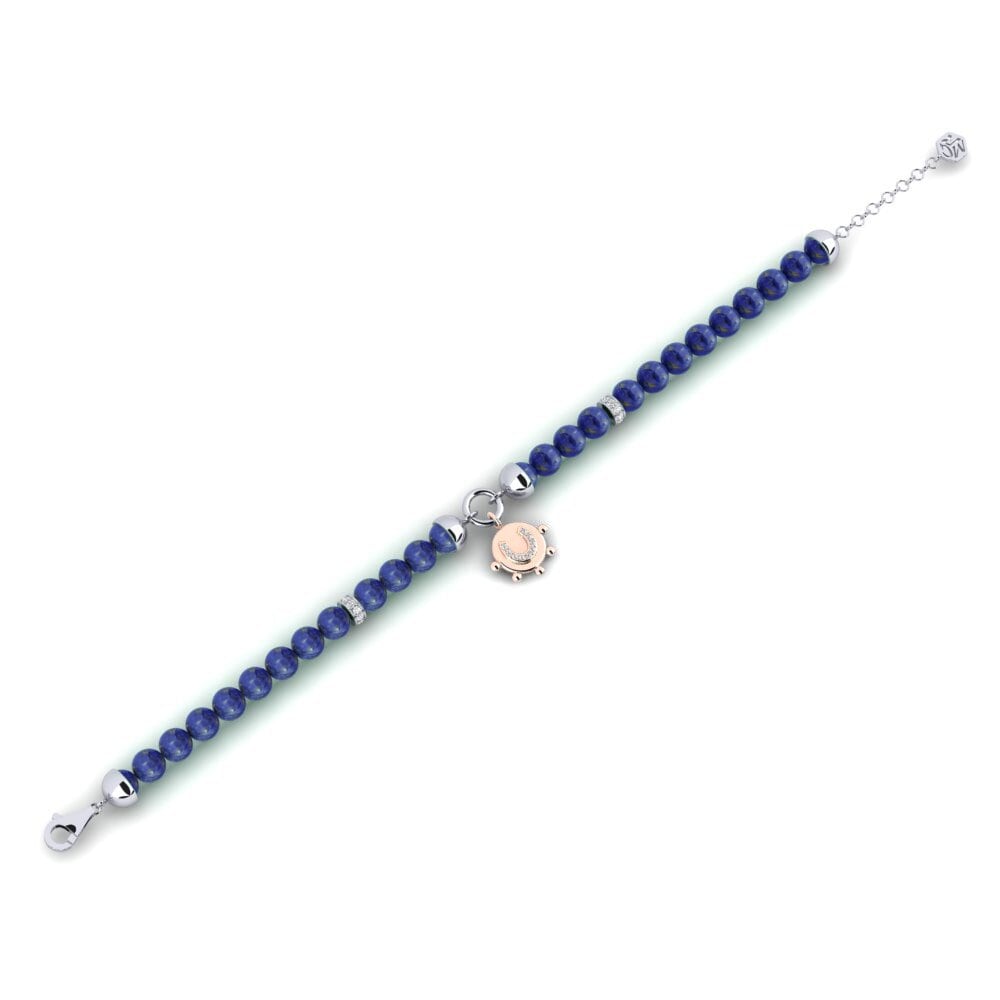 Bracciali Oro Bianco & Rosso 750 Beaded