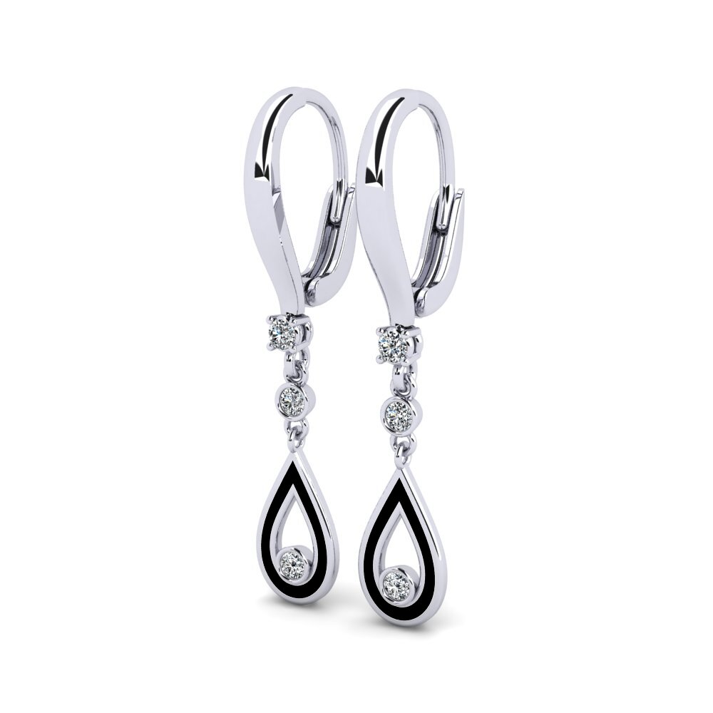 Plata 925 Pendiente de mujer Meranpe
