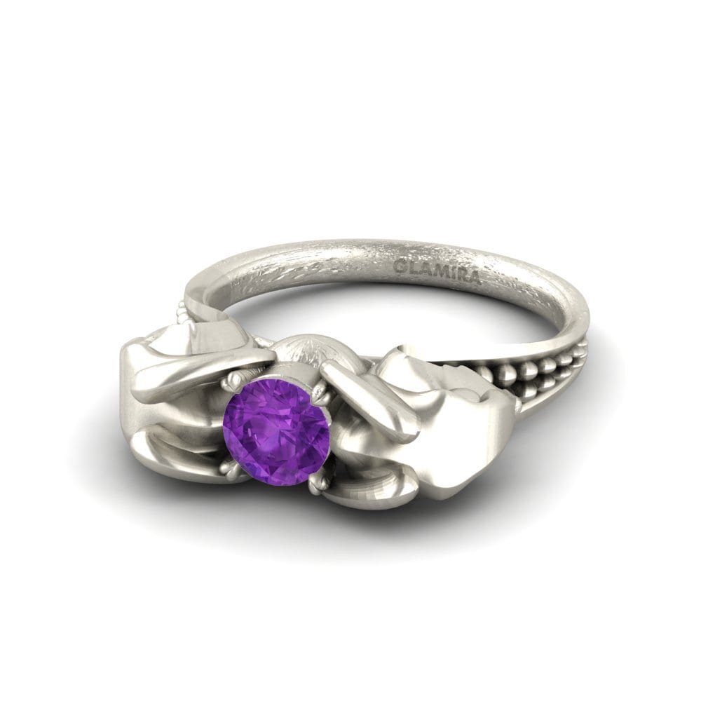 Amatista Anillo Mercer