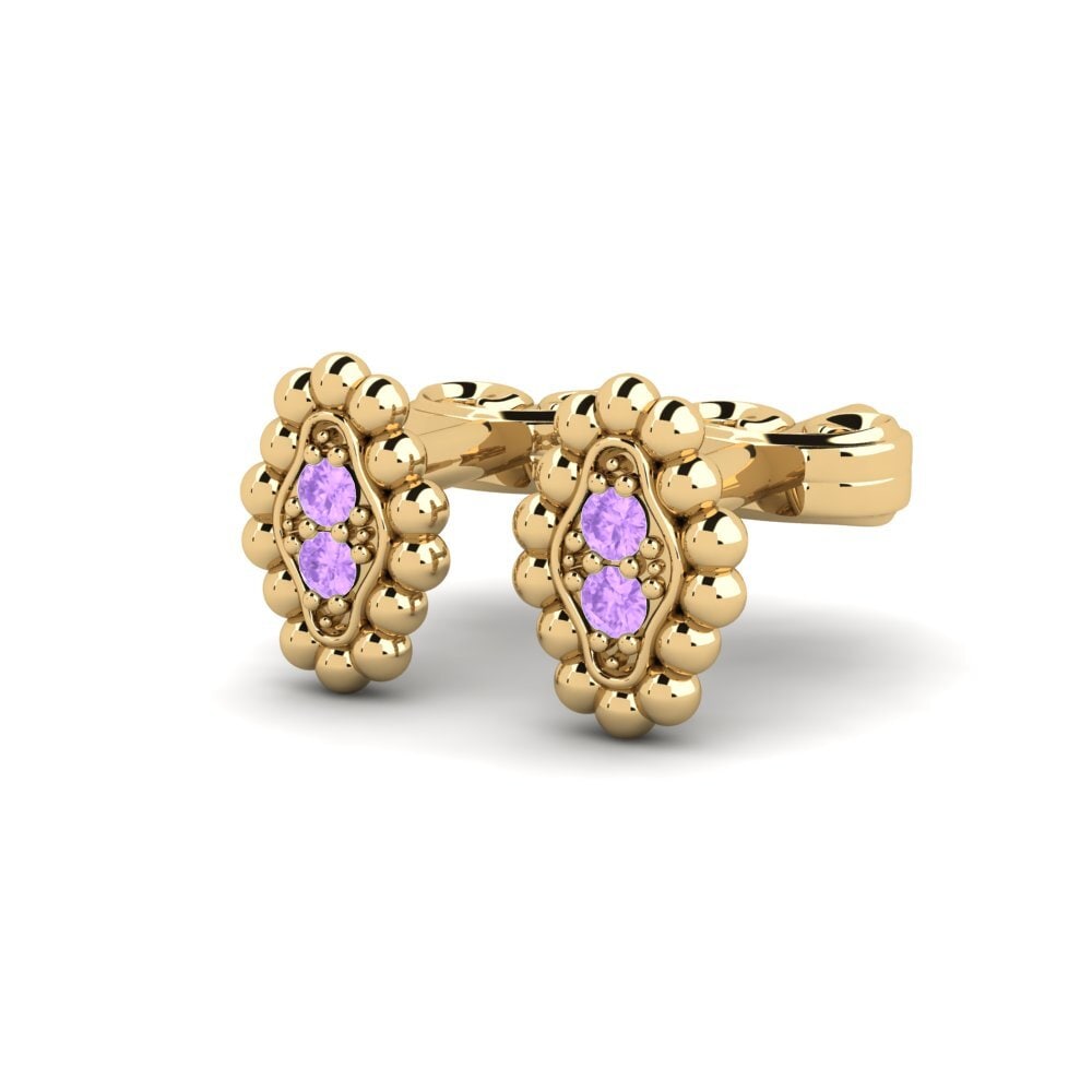 Améthyste Boucle d'oreille femme Merited