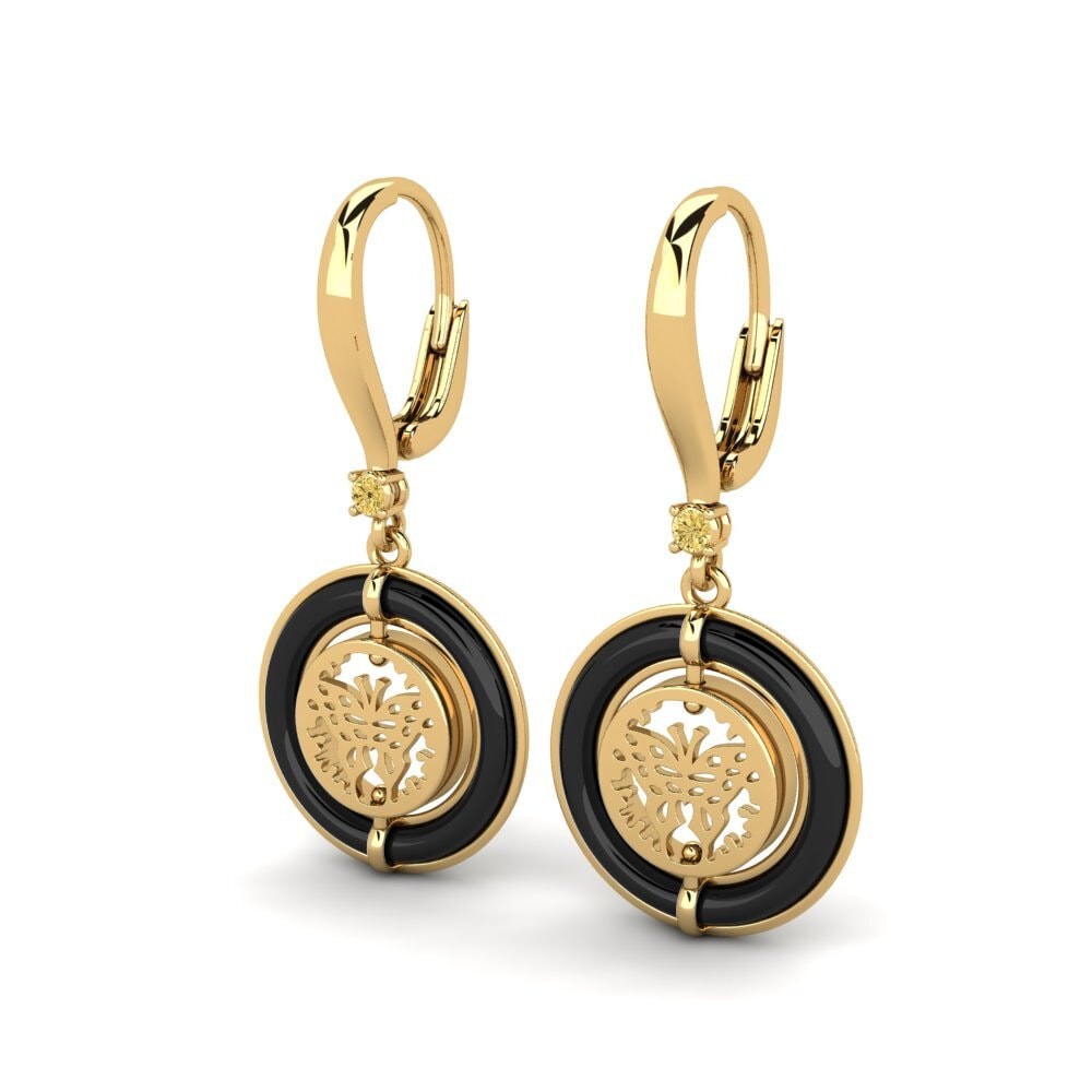 Yellow Diamond Women's Earring Merrilee