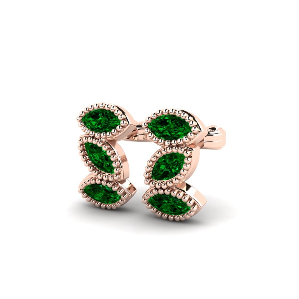 Marquesa Circonita Verde Pendiente de mujer Mery