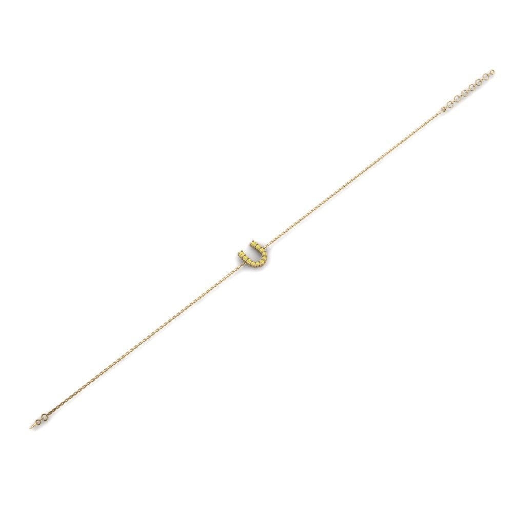 Yellow Sapphire Women's Bracelet Mgbanwe