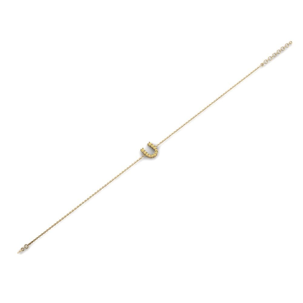 Yellow Diamond Women's Bracelet Mgbanwe