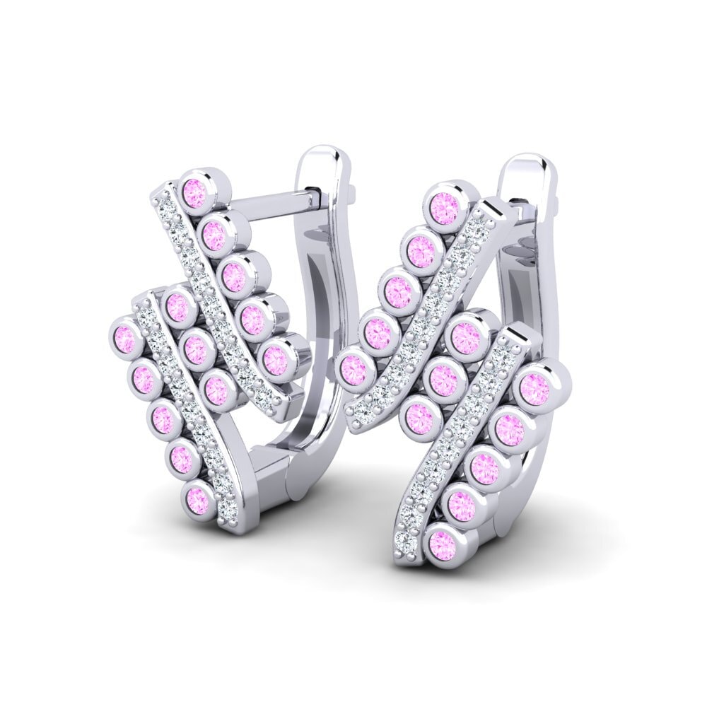 Pink Sapphire Women's Earring Michele