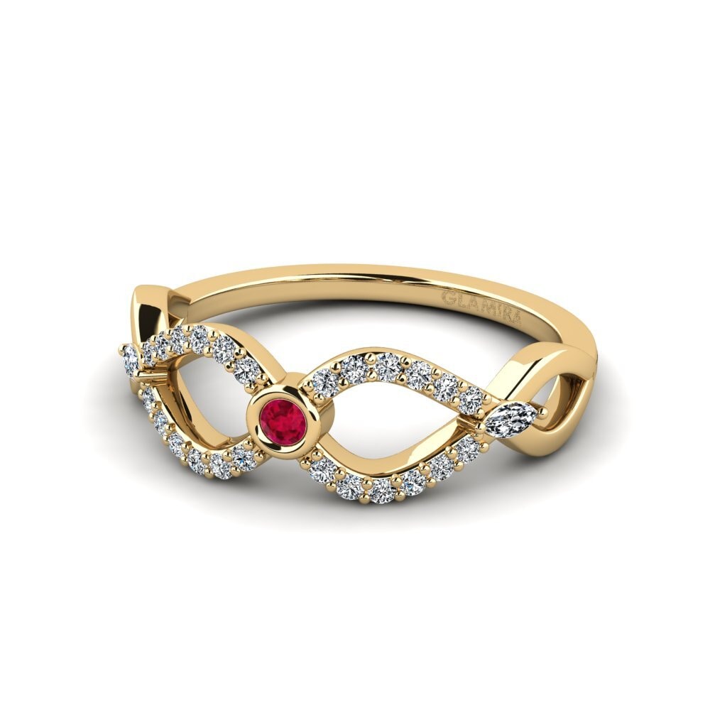 Ruby Ring Middole