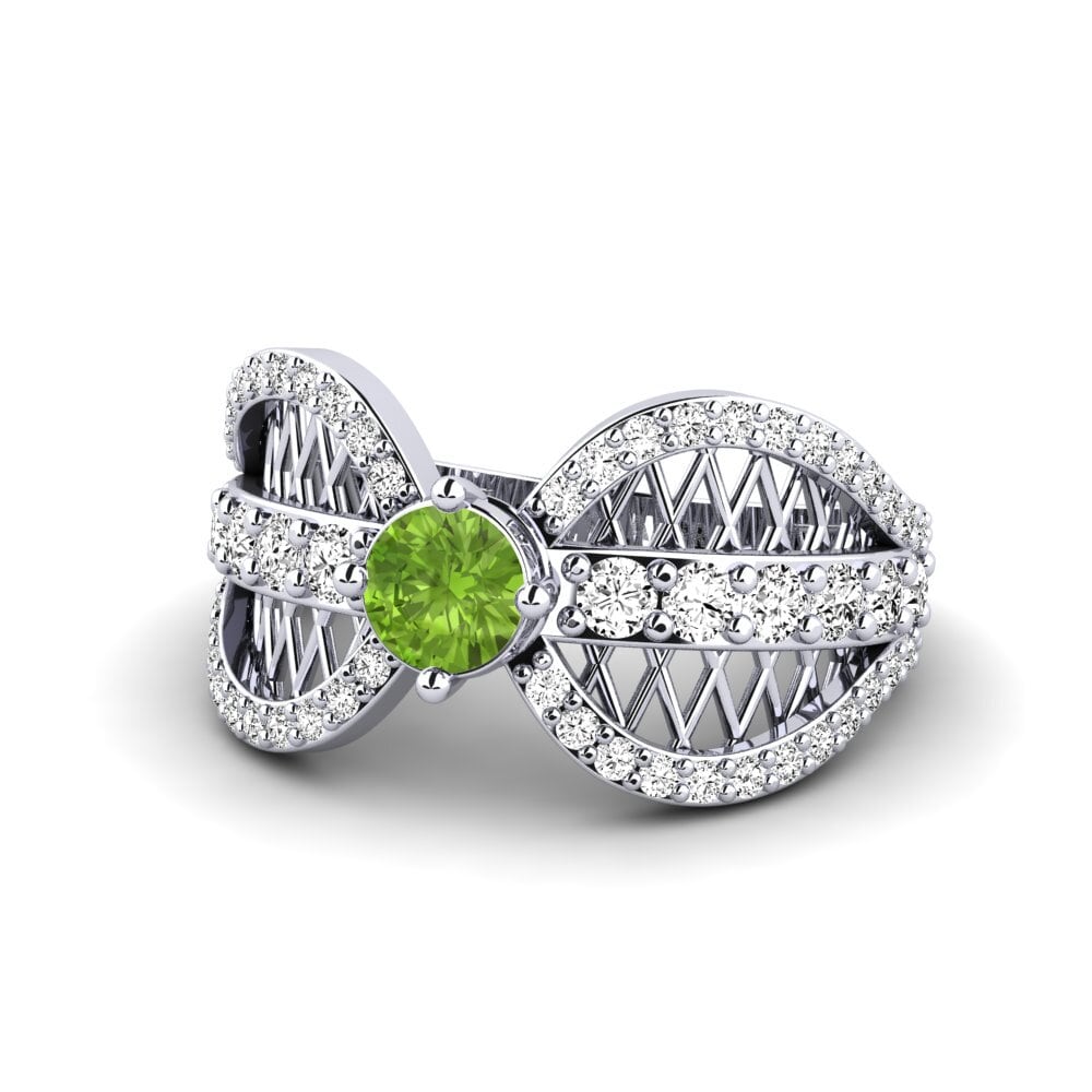 Peridoto Anillo de Mujer Migea