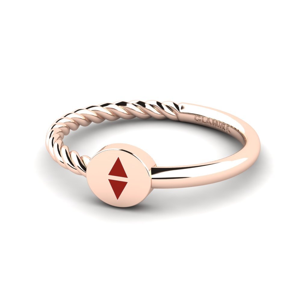 Rotgold 375 Ring Migraine