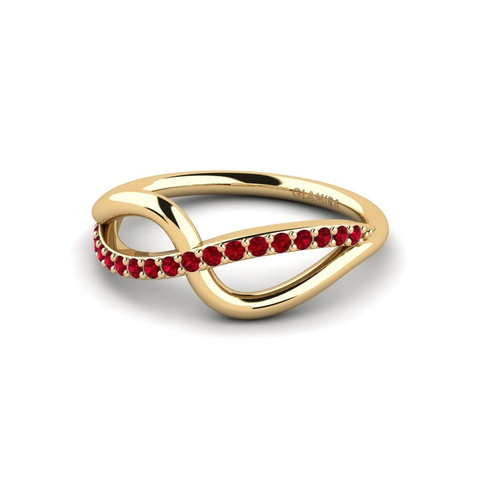 Circonita Roja Anillo Mihto